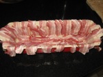 line terrine with bacon